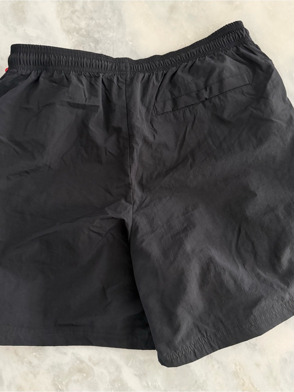 Champion Black Mesh Athletic Shorts with Drawstring - Picture 3 of 4